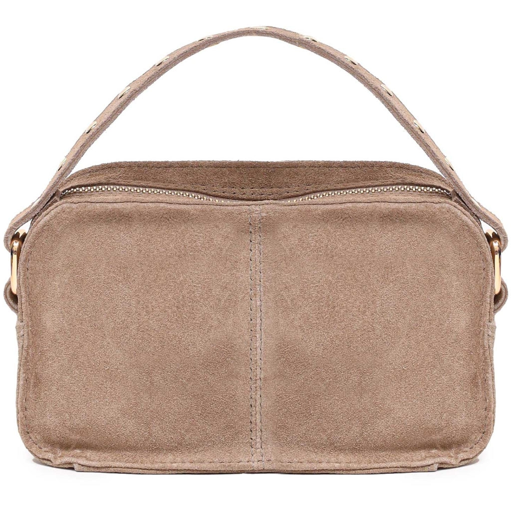 Helena Suede W. Gold - Beige