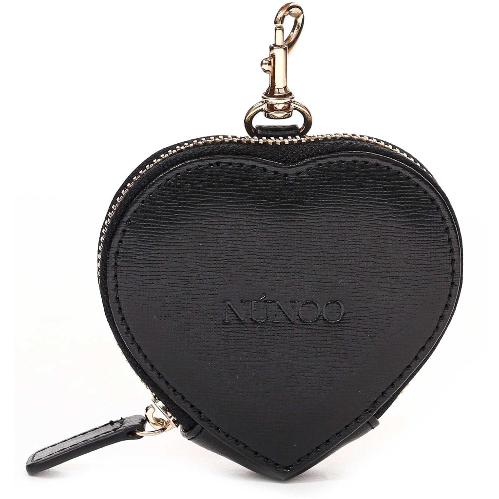 Núnoo Heart Coin Pocket Florence - Svart/Guld
