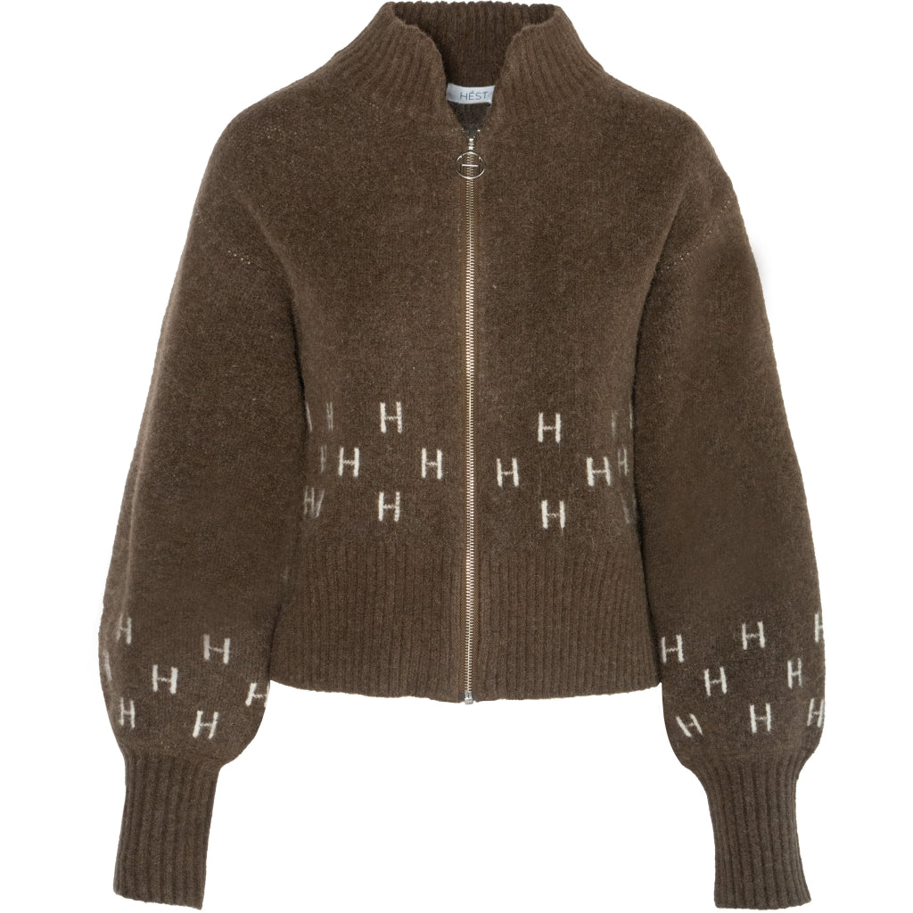 Märtha Short Jacket - Dark Earth