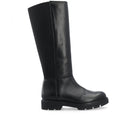 Biaothilia Knee High Elastic Boot - Black