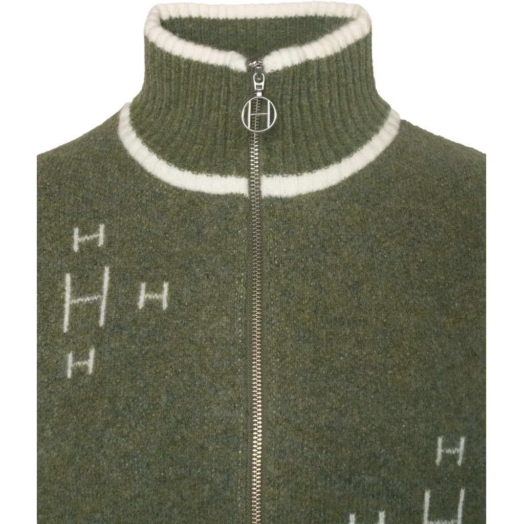 HÉST Iben Zip Jacket - Winter Moss