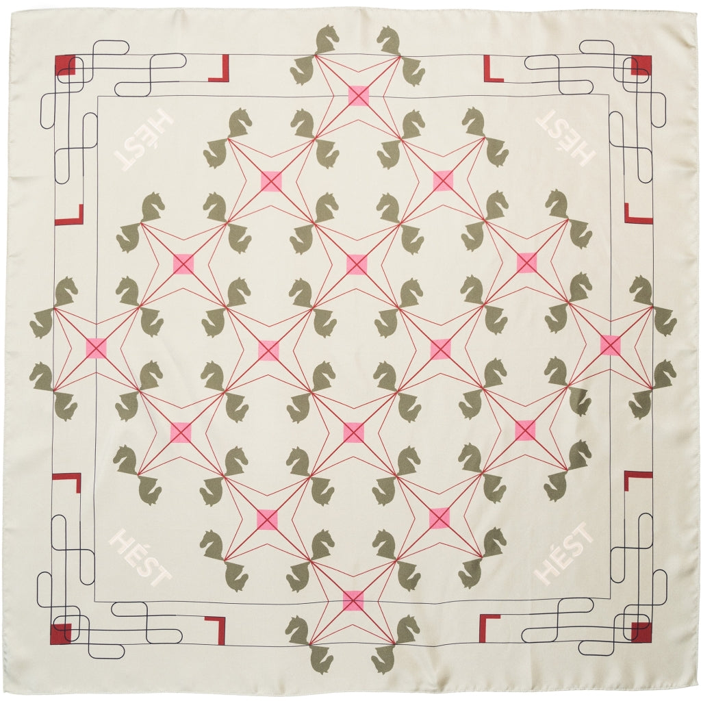 Eliza Sidenscarf Small - Grågrön