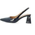 Biamaralyn Slingback Patent - Marinblå
