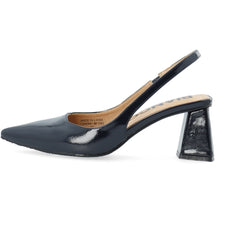 Biamaralyn Slingback Patent - Navy