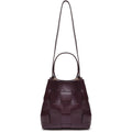 Small Chiara Braided Florence W. Gold - Bordeaux