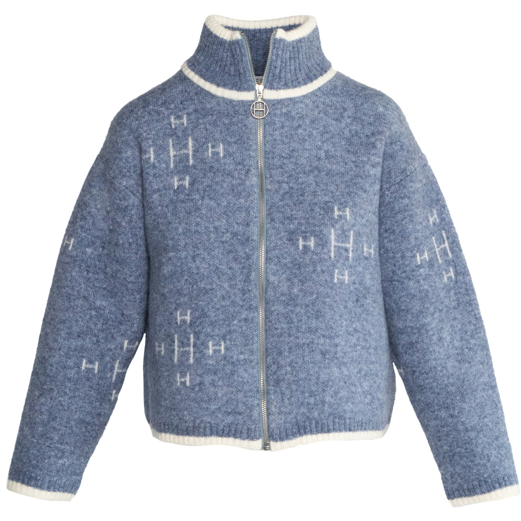Iben Zip Jacket - Faded Denim