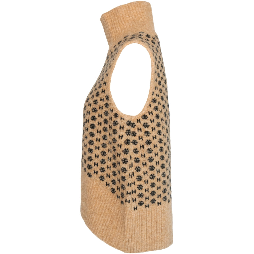 Logo Vest - Beige