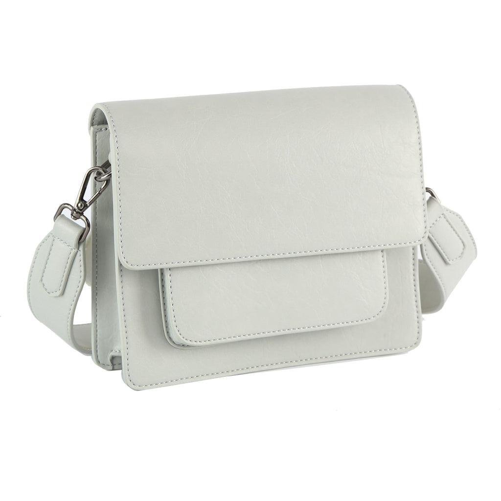 Cayman Pocket Glossy Structure - Grey Aura
