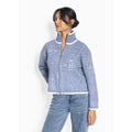 Iben Zip Jacket - Faded Denim