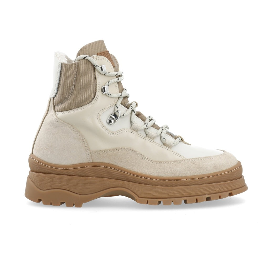 Downhill Leather/Suede - Beige
