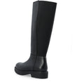 Biaothilia Knee High Elastic Boot - Black