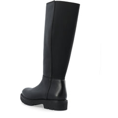 Biaothilia Knee High Elastic Boot - Black