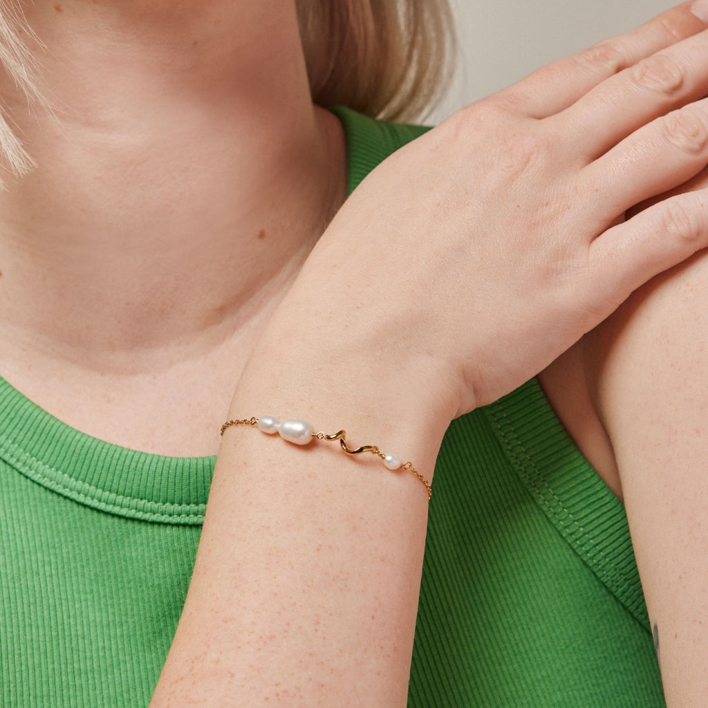 Pearlie Twist Armband