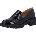 Biapearl Simple Penny Loafer Patent Aquarius - Svart