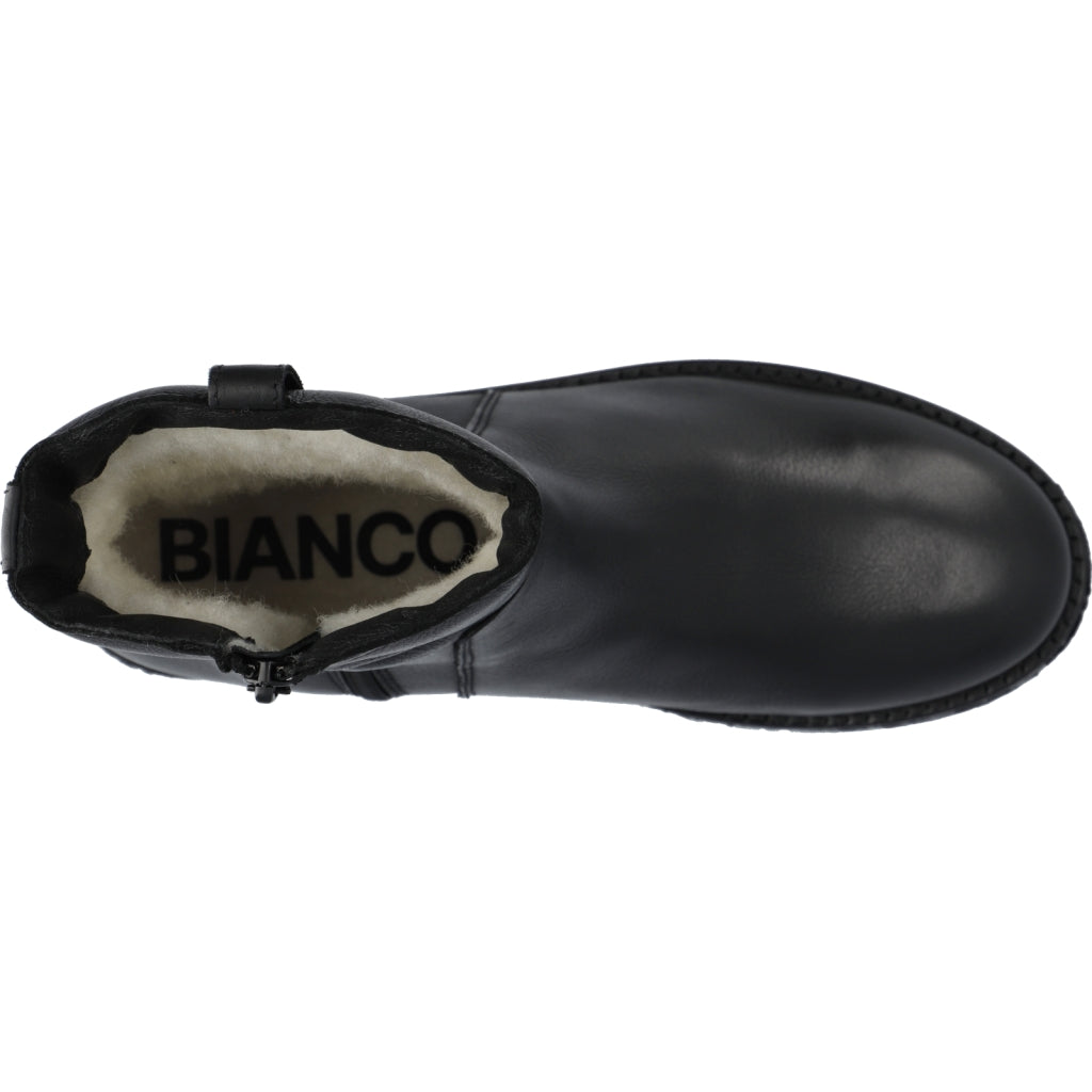 Biaatalia Winter Leather Boot - Black