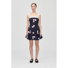 Off Shoulders Short Dress - Pink Petunia