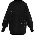 Fam V-Neck Tröja - Jet Black