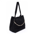 Chiara Suede W. Gold - Black