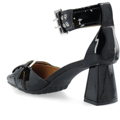 Biamaralyn Buckle D'Orsay Pump - Black