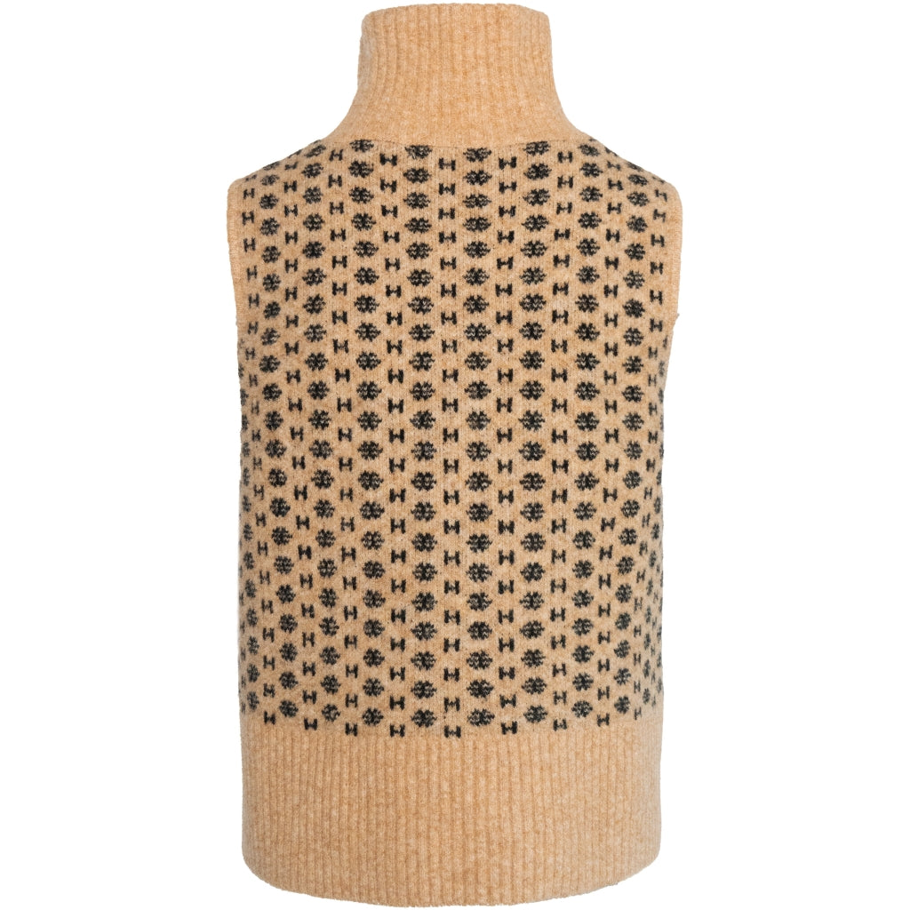 Logo Vest - Beige