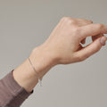 Box Chain Bracelet - Silver