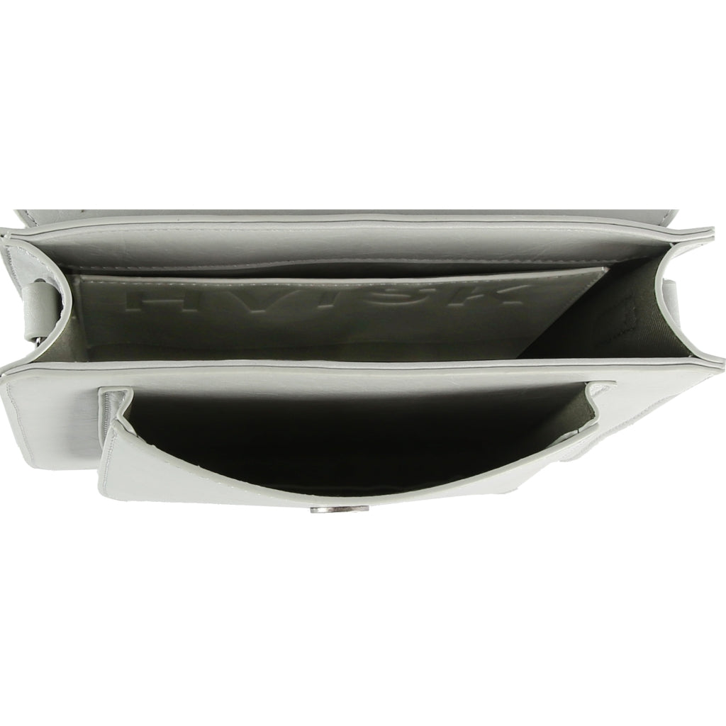 Cayman Pocket Glossy Structure - Grey Aura