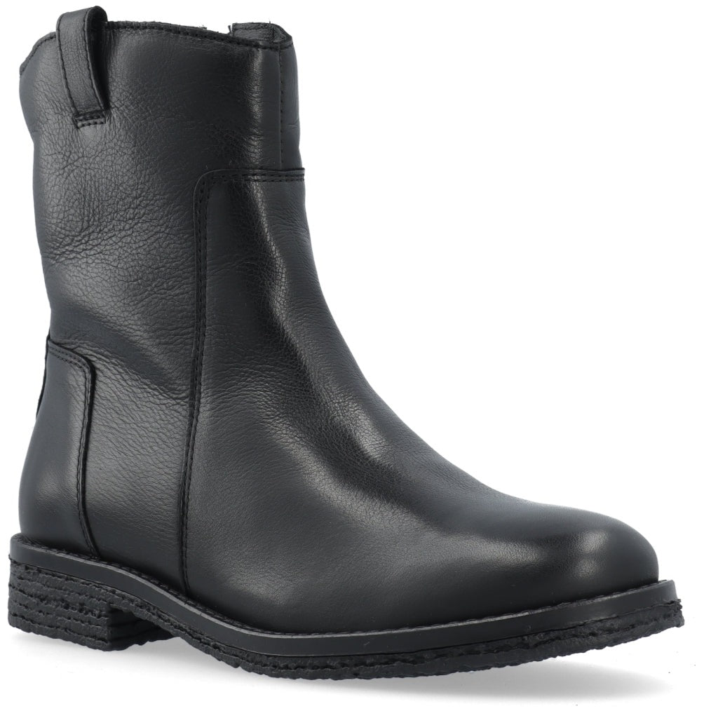 Biaatalia Winter Leather Boot - Black