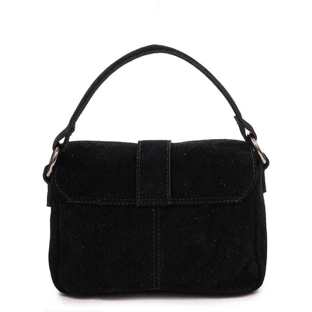 Honey Buckle Suede - Black