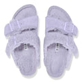 Arizona Split Teddy Parts Rivet Logo Suede Leather/Fur Narrow - Purple Fog