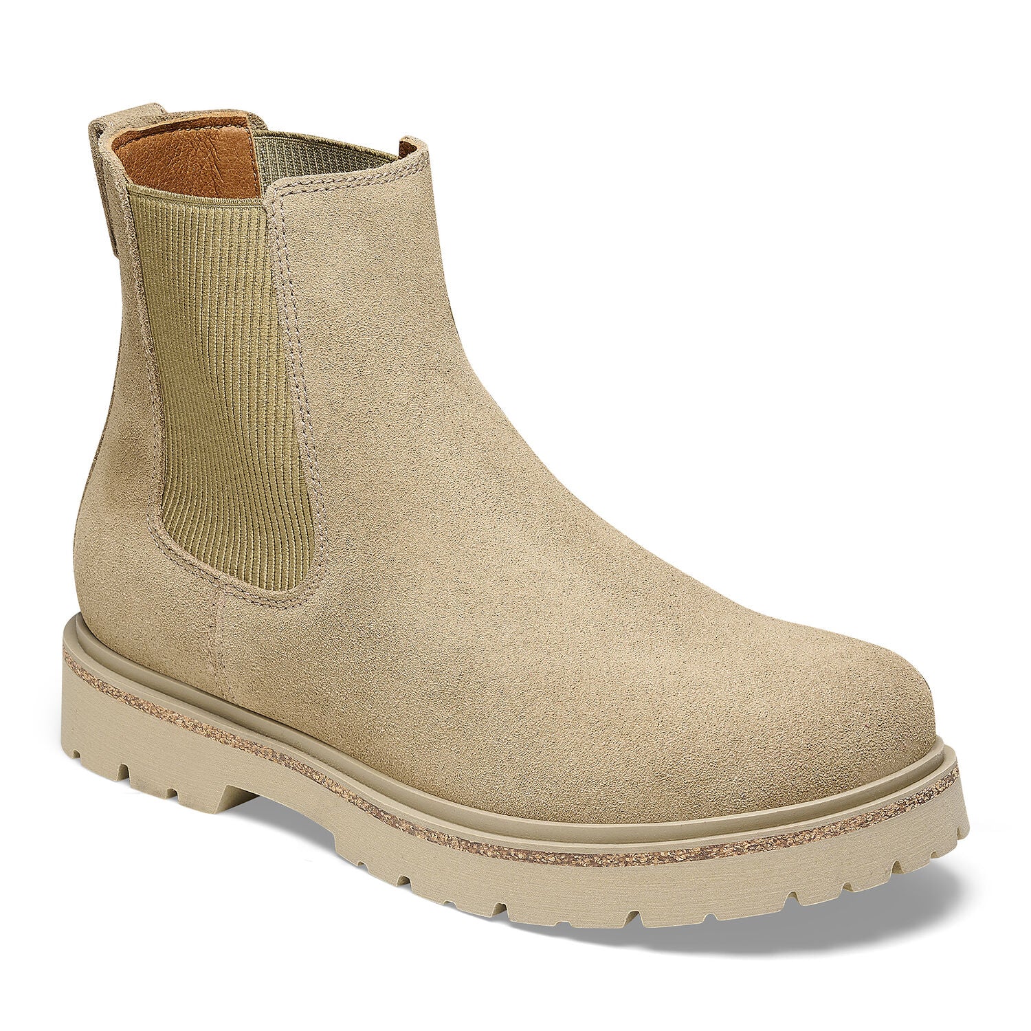 Highwood Suede Leather Narrow - Taupe