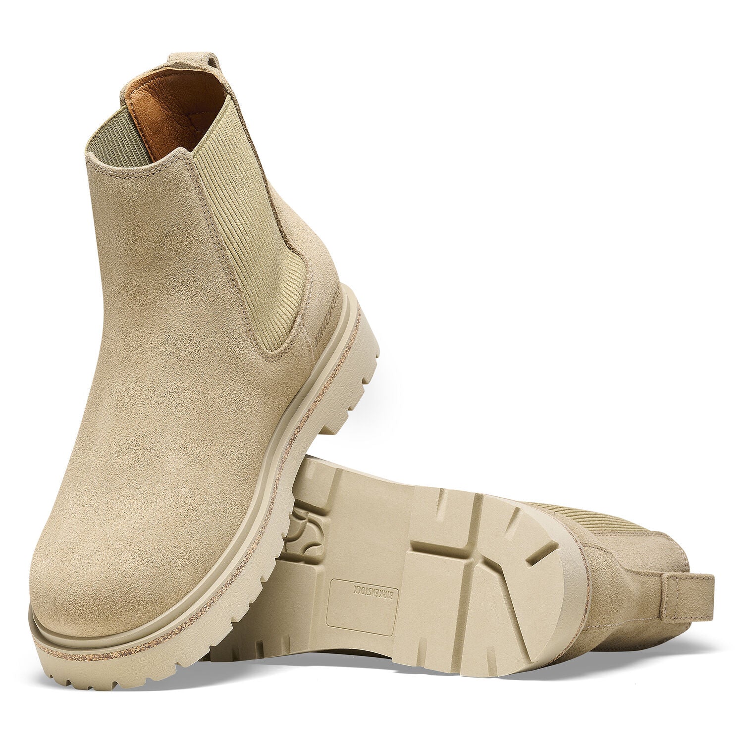 Highwood Suede Leather Narrow - Taupe