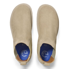 Highwood Suede Leather Narrow - Taupe