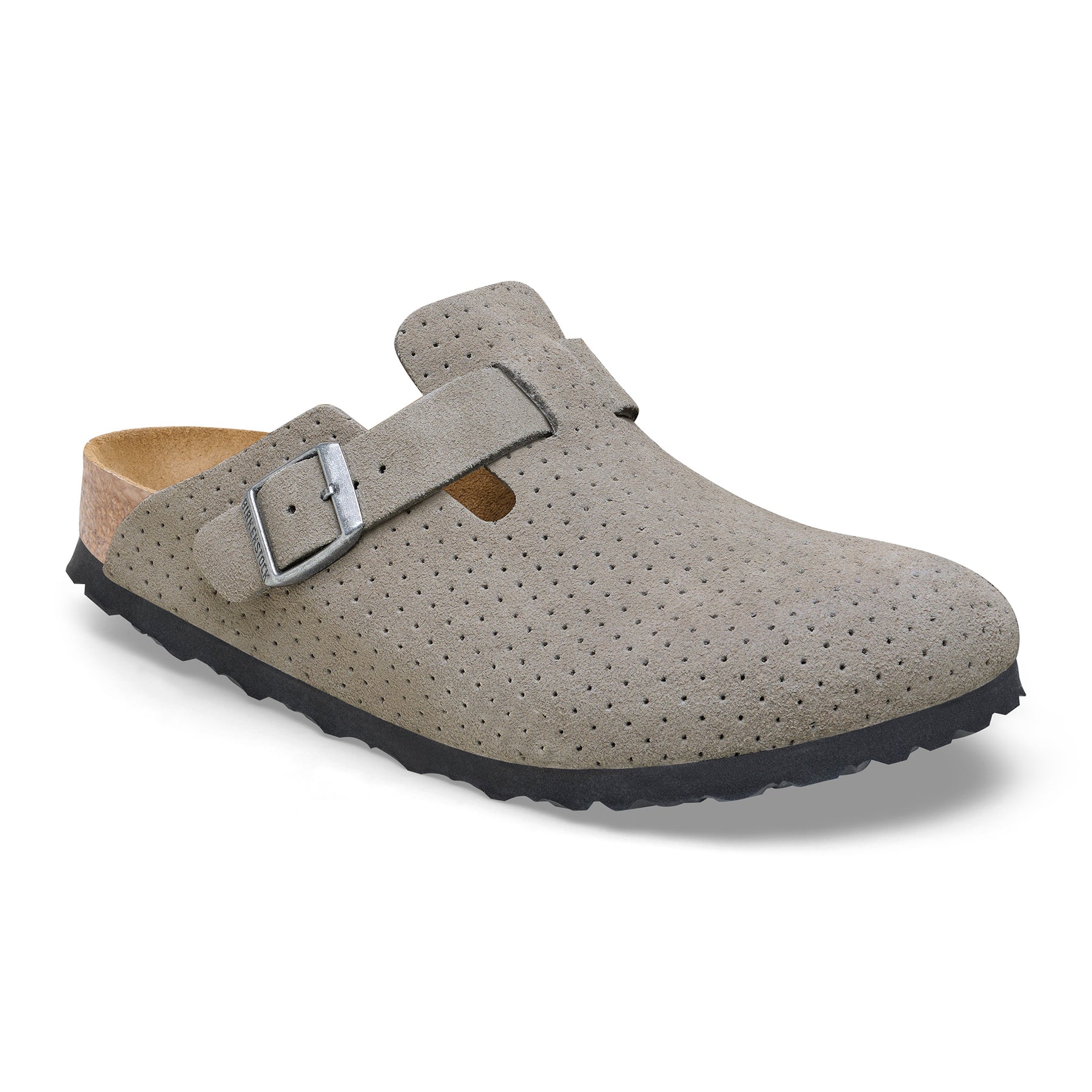 Boston Suede Narrow - Emboss Dots Stone Coin