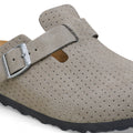 Boston Suede Narrow - Emboss Dots Stone Coin