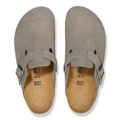 Boston Suede Narrow - Emboss Dots Stone Coin