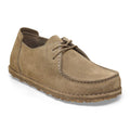 Utti Lace Suede Leather Narrow - Gray Taupe