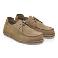 Utti Lace Suede Leather Narrow - Gray Taupe