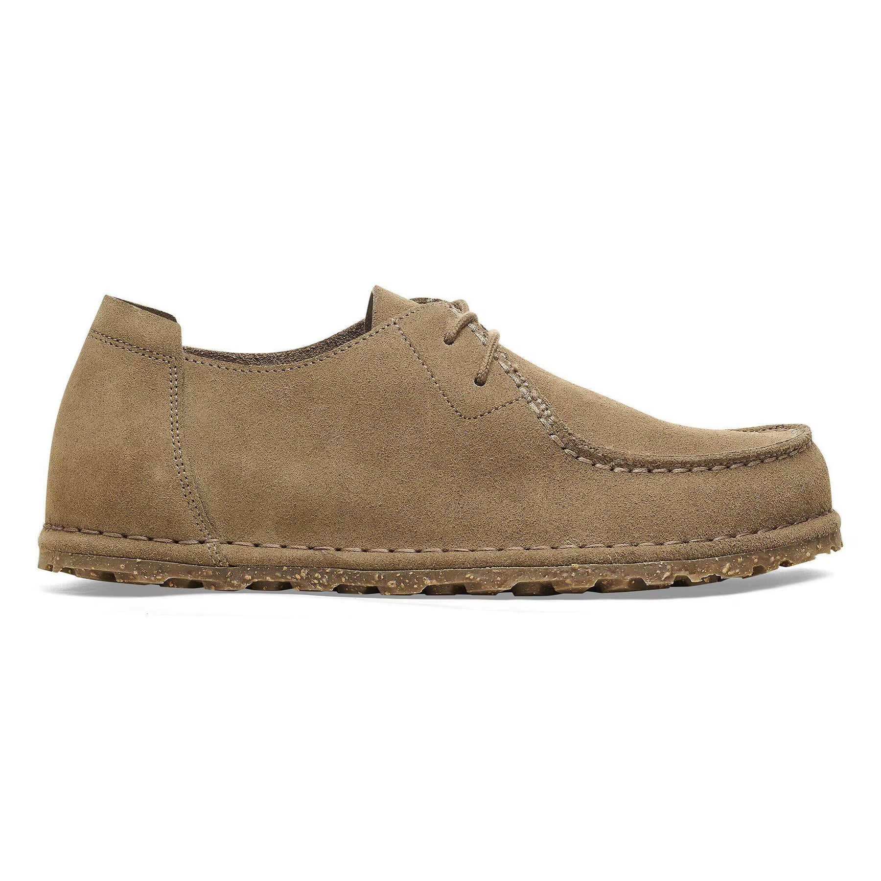 Utti Lace Suede Leather Narrow - Gray Taupe