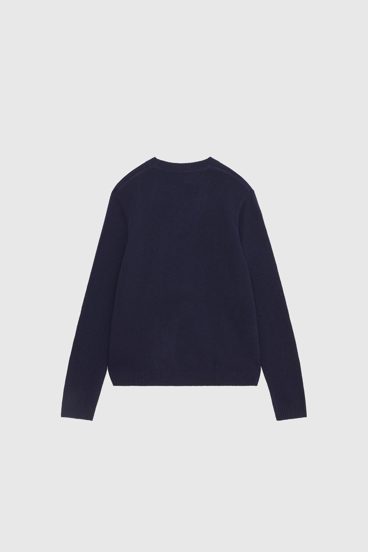 Tay Aa Cs Patch Lambswool Jumper - Navy