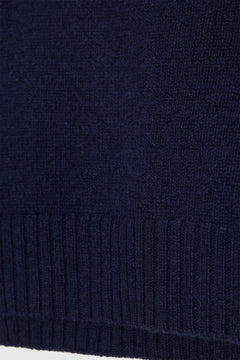 Tay Aa Cs Patch Lambswool Jumper - Navy