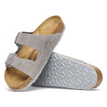 Birkenstock Arizona Suede Leather Narrow - Stone Coin