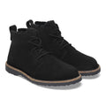 Uppsala Chukka Shearling Suede Leather Narrow - Black