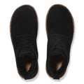 Uppsala Chukka Shearling Suede Leather Narrow - Black