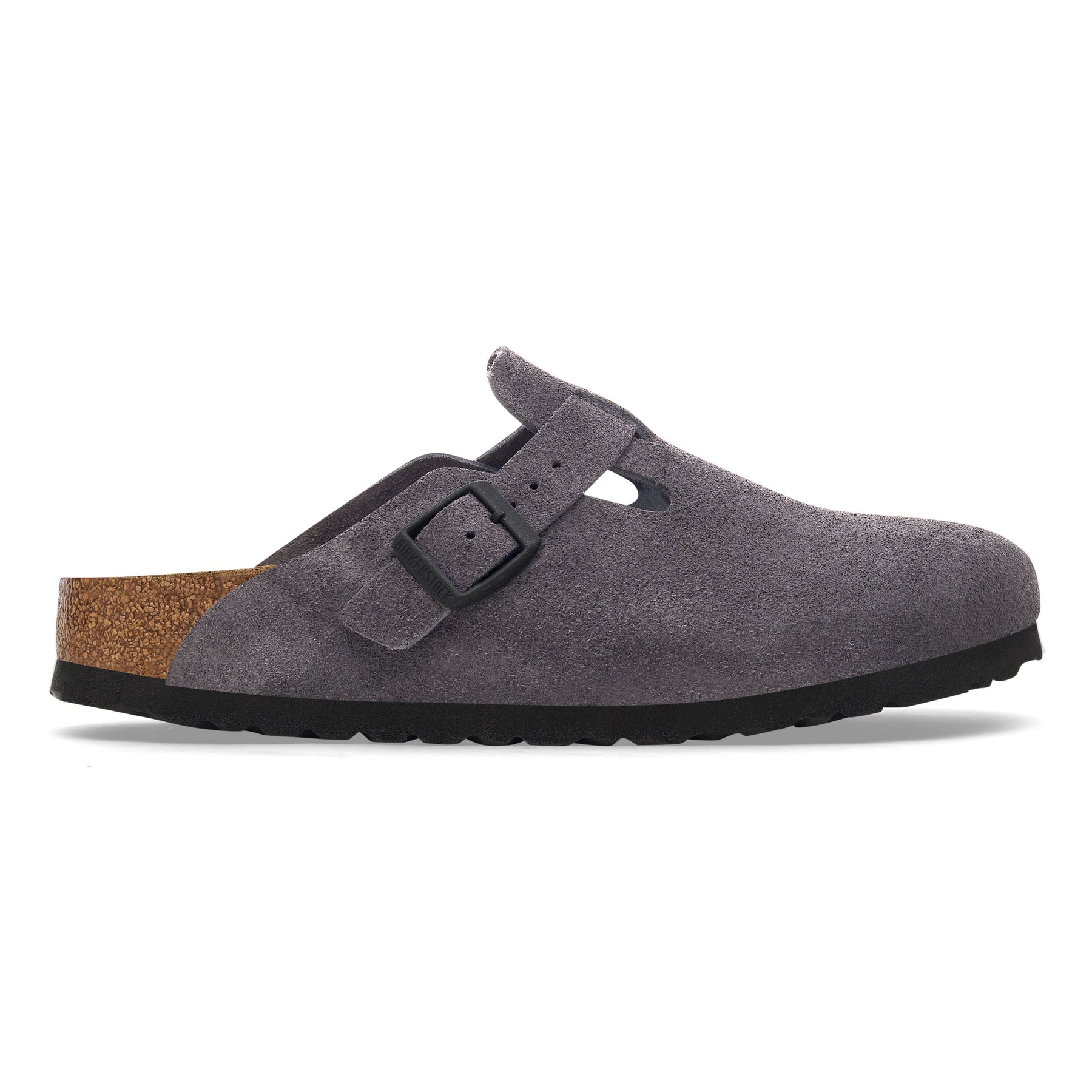 Boston Suede Leather Narrow - Velvet Grey