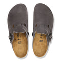 Boston Suede Leather Narrow - Velvet Grey
