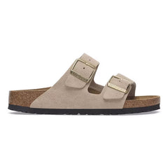 Arizona Suede Leather Narrow - Sandcastle