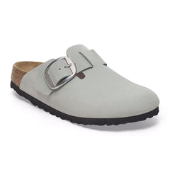 Boston Big Buckle Nubuk Narrow - Pure Sage