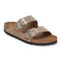 Arizona Rivet Suede Leather Narrow - Taupe