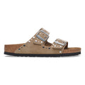 Arizona Rivet Suede Leather Narrow - Taupe