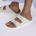 Arizona Nubuck Leather Narrow - Antique White